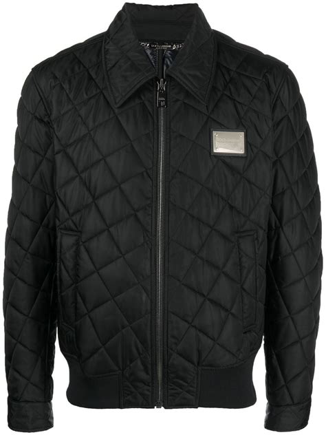 dolce gabbana quilted jacket|dolce and gabbana outlet.